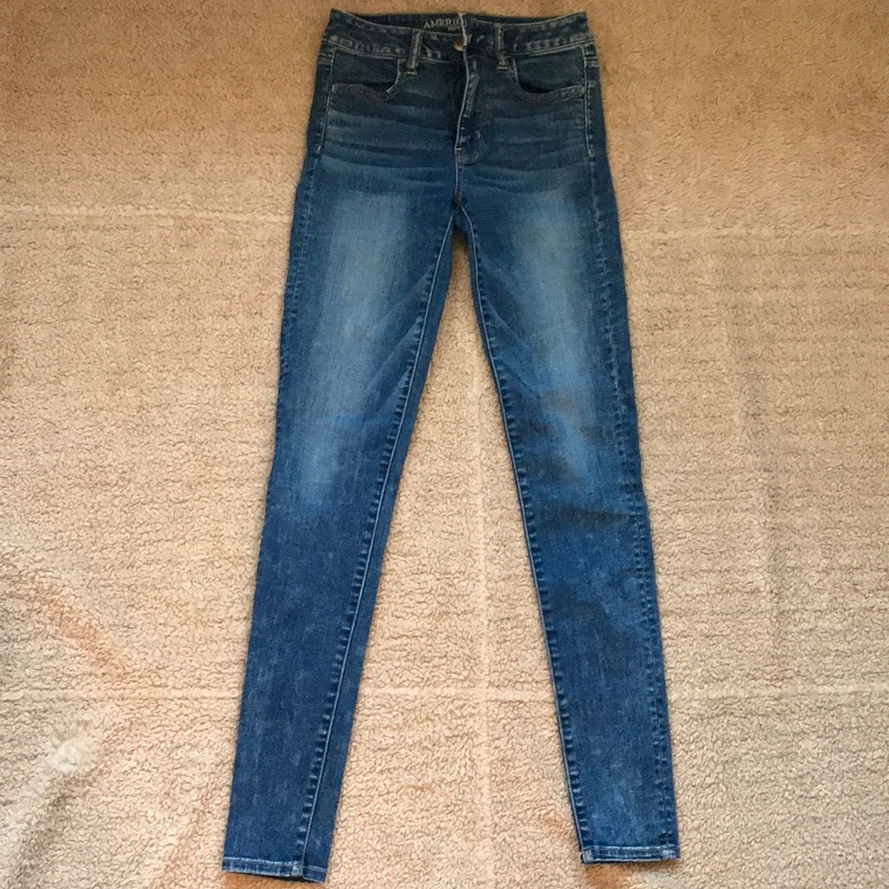 AE hi rise jeggings LONG